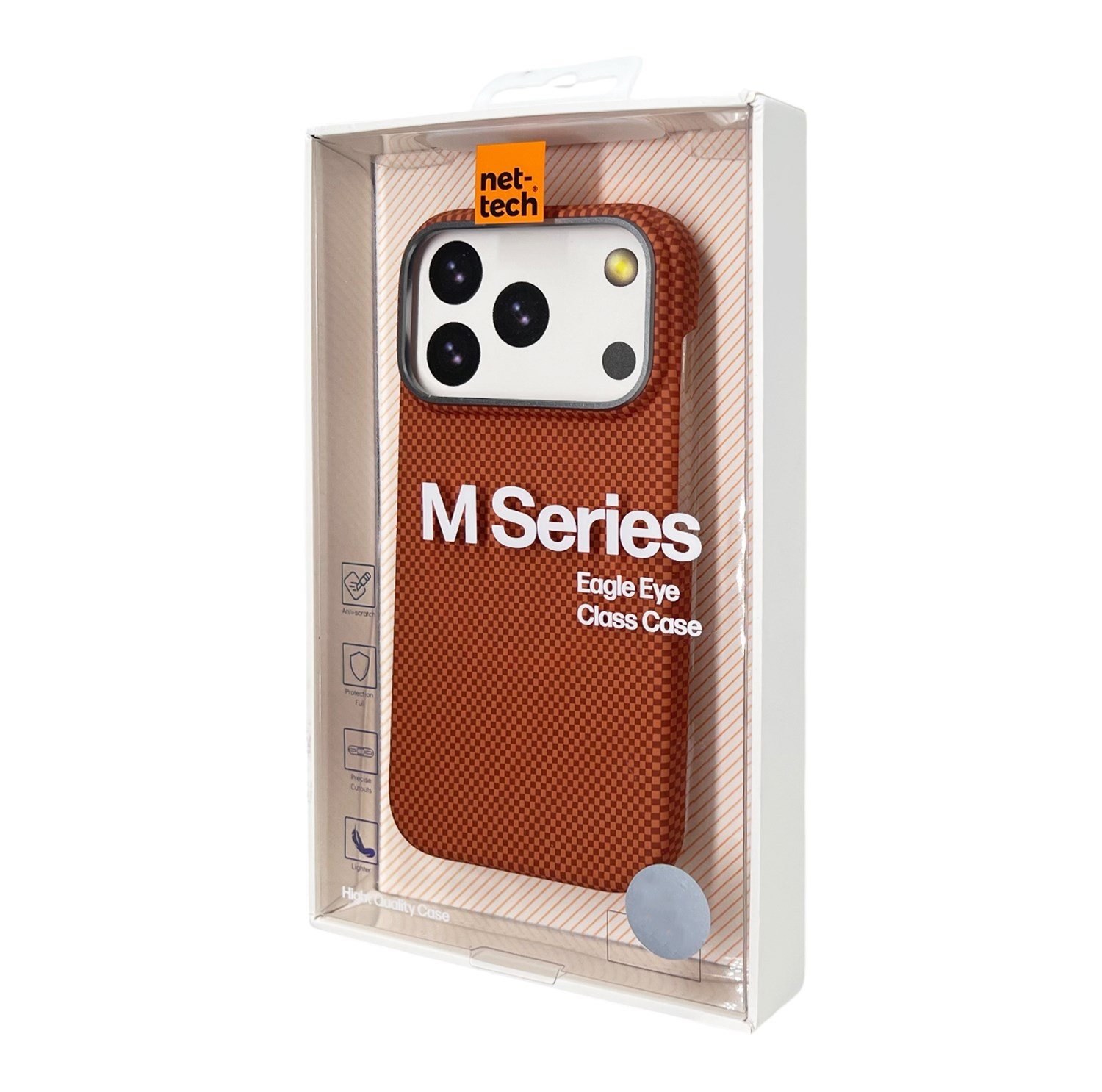 Nettech Apple iPhone 17 Pro Uyumlu NT-N070 Arka Koruma Kılıf NT-113883