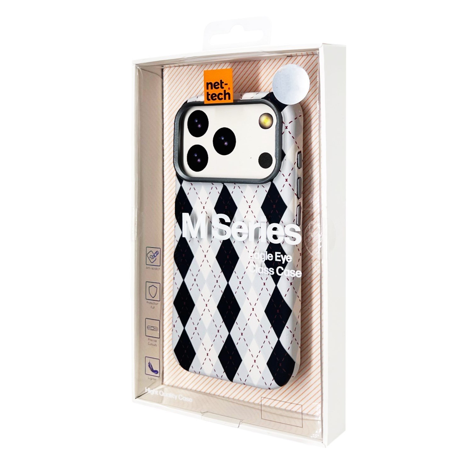 Nettech Apple iPhone 17 Pro Uyumlu NT-N084 Arka Koruma Kılıf NT-114216