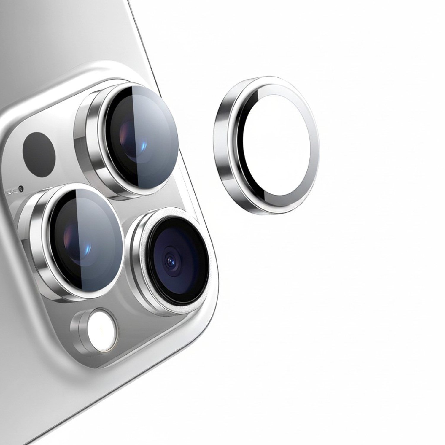 Nettech Apple iPhone 17 Pro Uyumlu Safir Lens Kamera Cam Koruyucu NT-113860