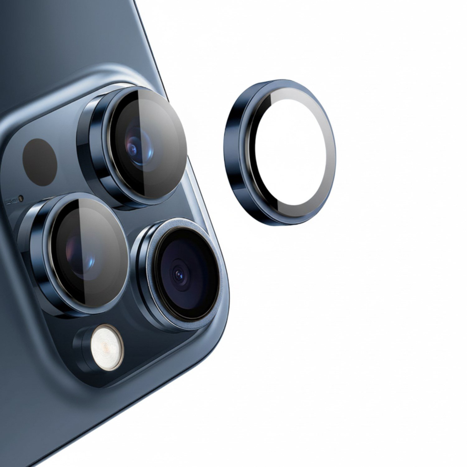 Nettech Apple iPhone 17 Pro Uyumlu Safir Lens Kamera Cam Koruyucu NT-113860
