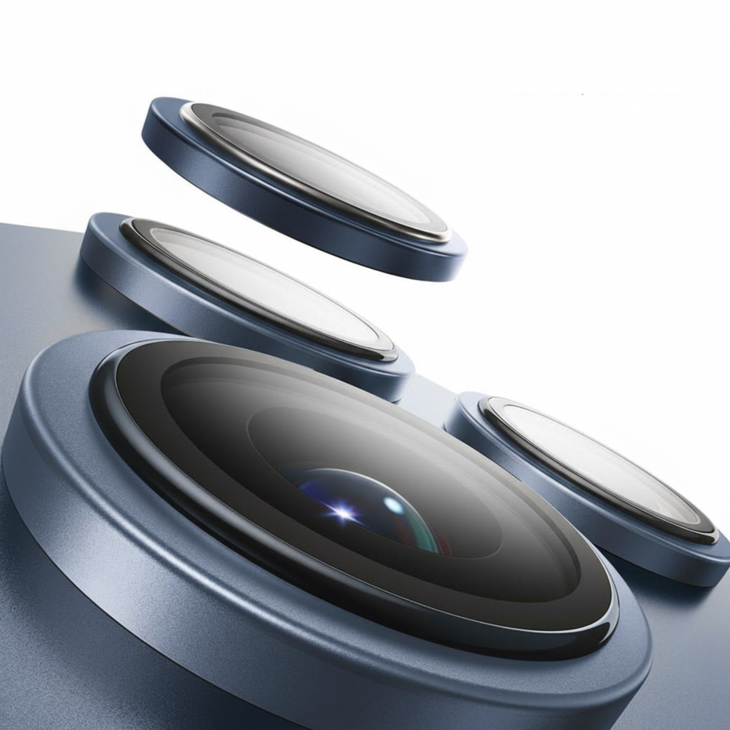 Nettech Apple iPhone 17 Pro Uyumlu Safir Lens Kamera Cam Koruyucu NT-113860