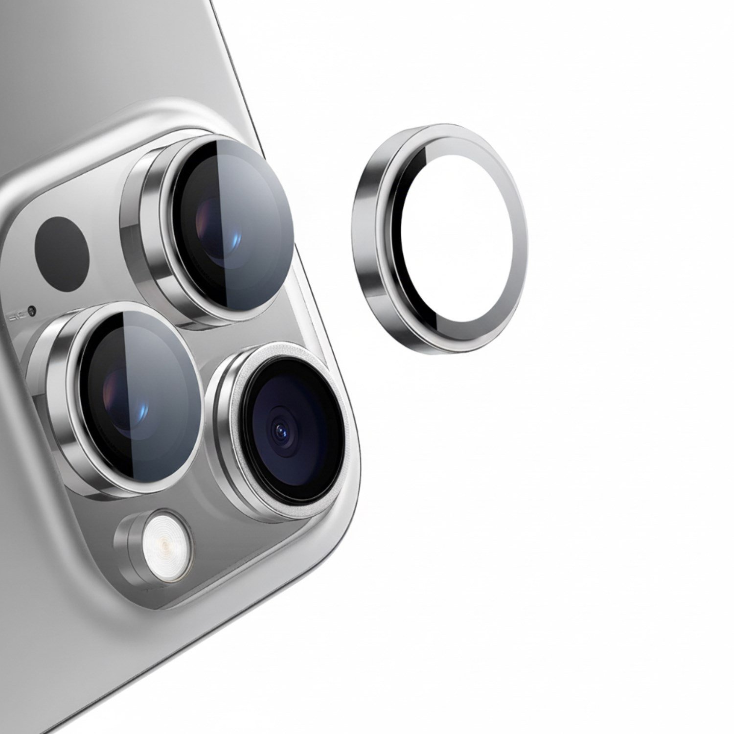 Nettech Apple iPhone 17 Pro Uyumlu Safir Lens Kamera Cam Koruyucu NT-113860