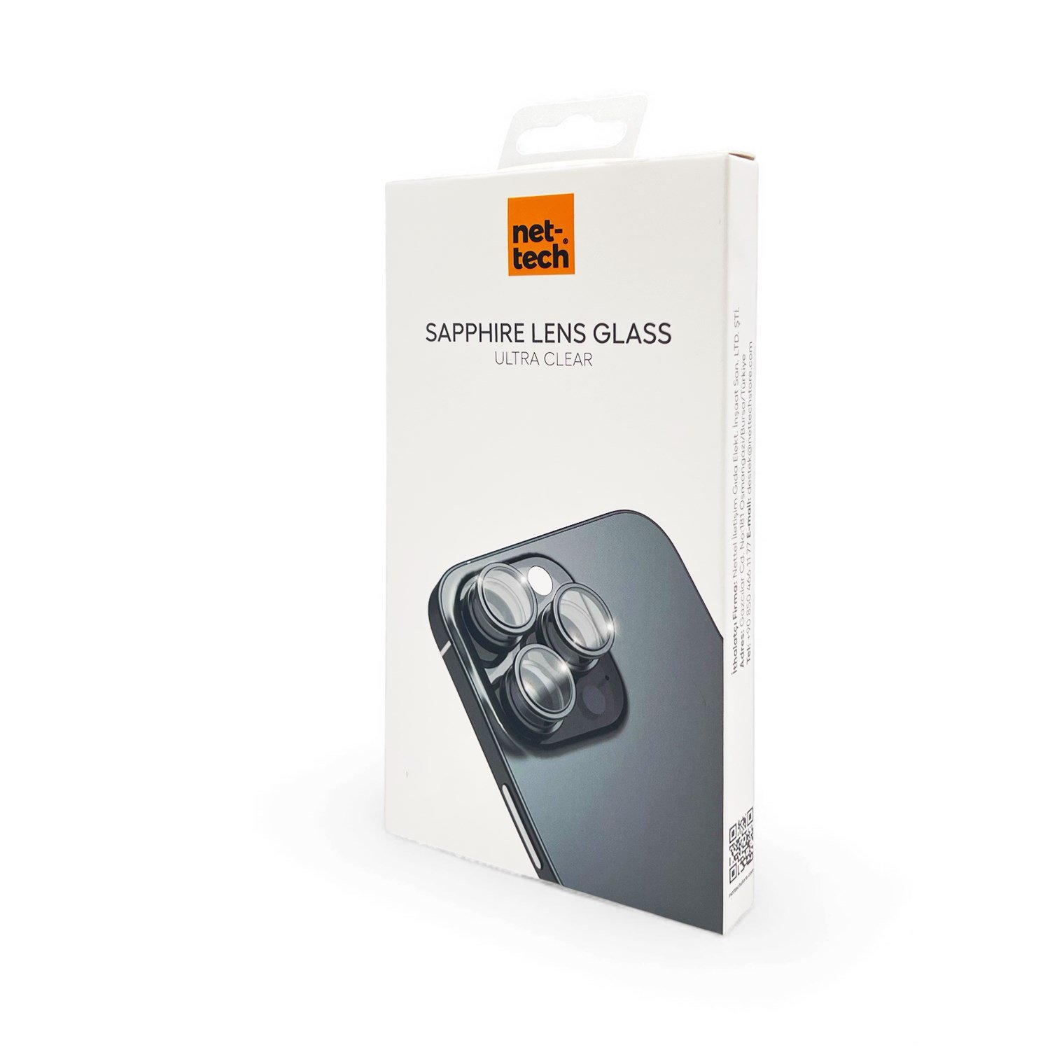 Nettech Apple iPhone 17 Pro Uyumlu Safir Lens Kamera Cam Koruyucu NT-113860
