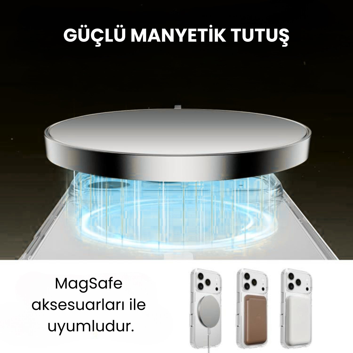 Nettech Apple iPhone 17 Uyumlu NT-N011 Pc Magsafe Arka Koruma Kılıf NT-114843