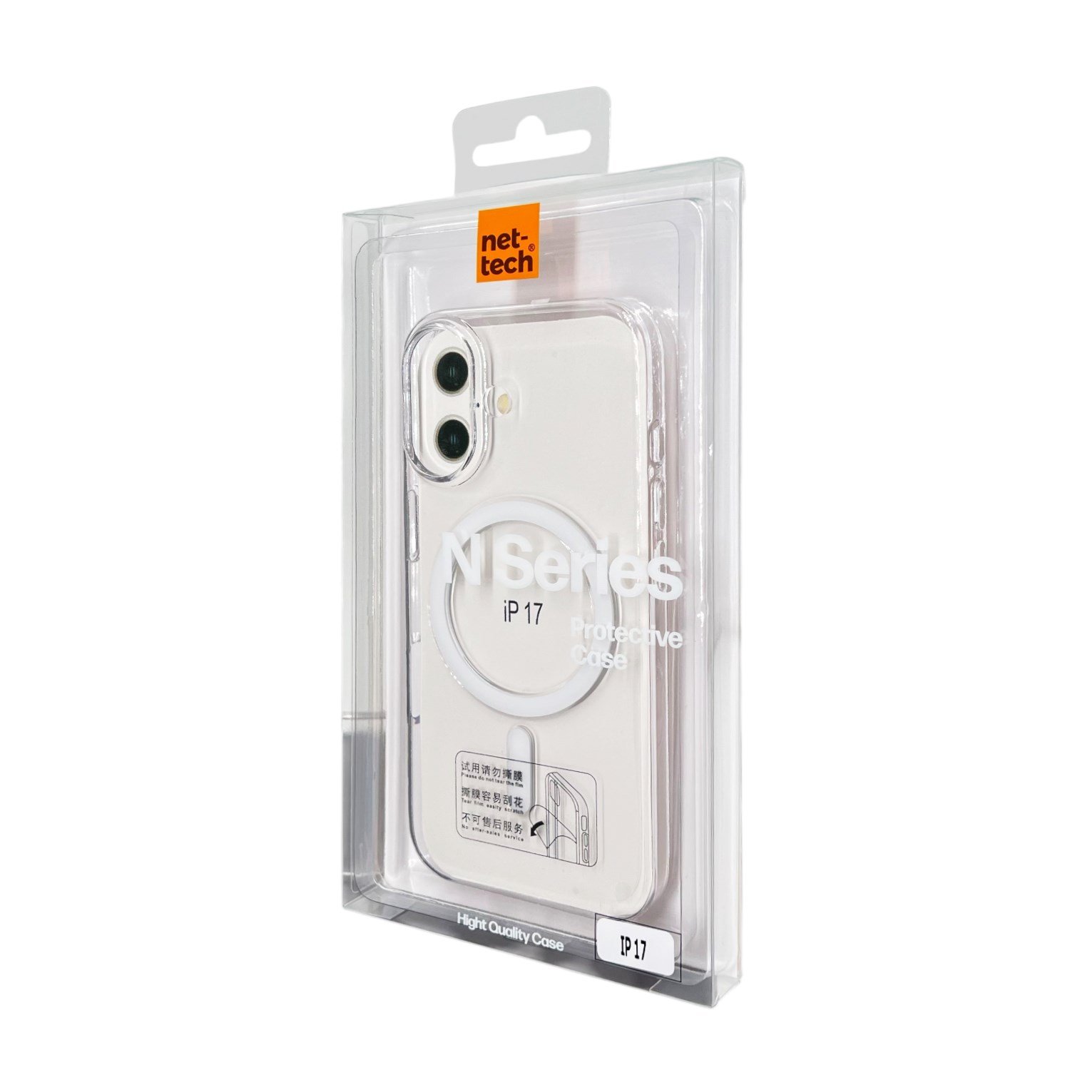 Nettech Apple iPhone 17 Uyumlu NT-N011 Pc Magsafe Arka Koruma Kılıf NT-114843