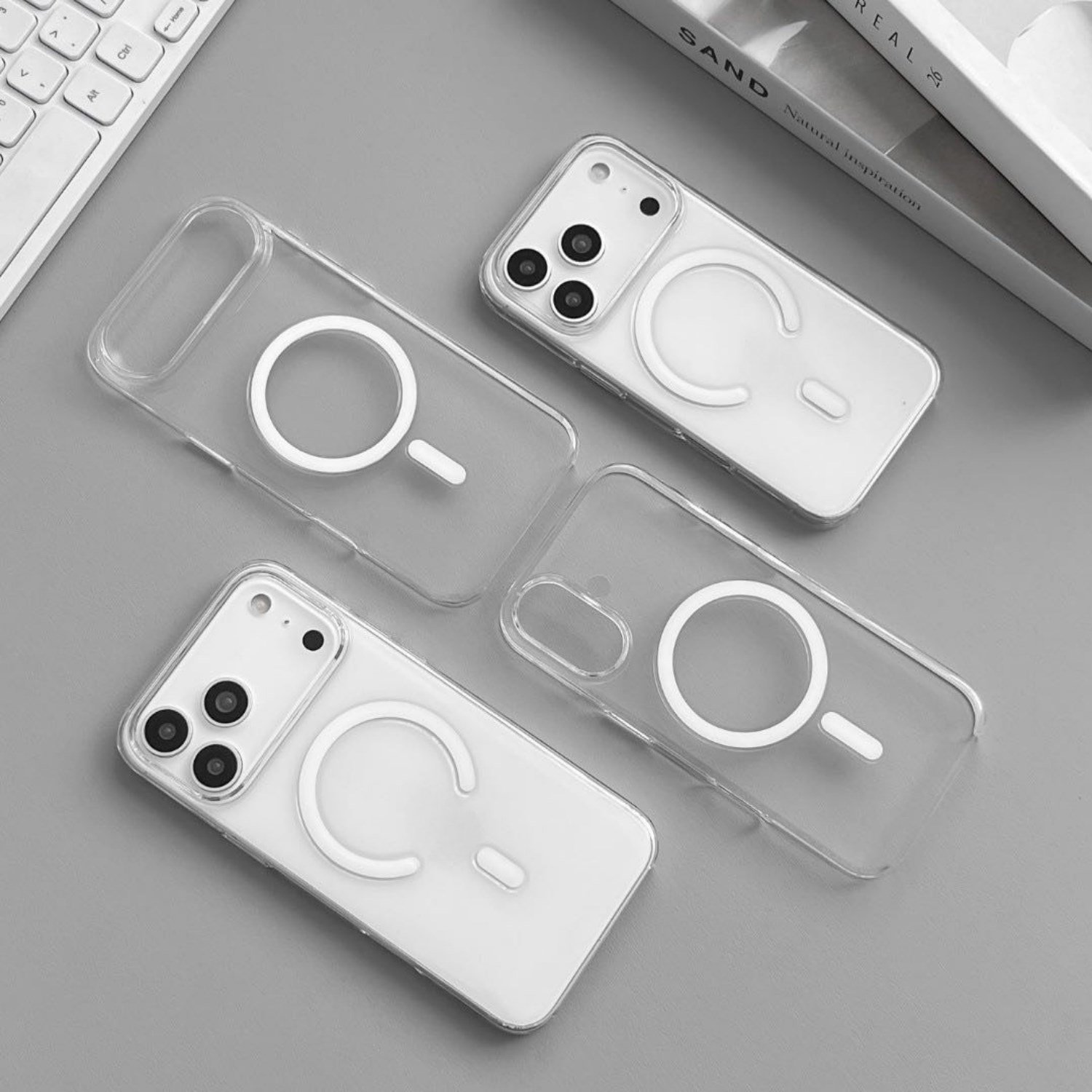 Nettech Apple iPhone 17 Uyumlu NT-N011 Pc Magsafe Arka Koruma Kılıf NT-114843