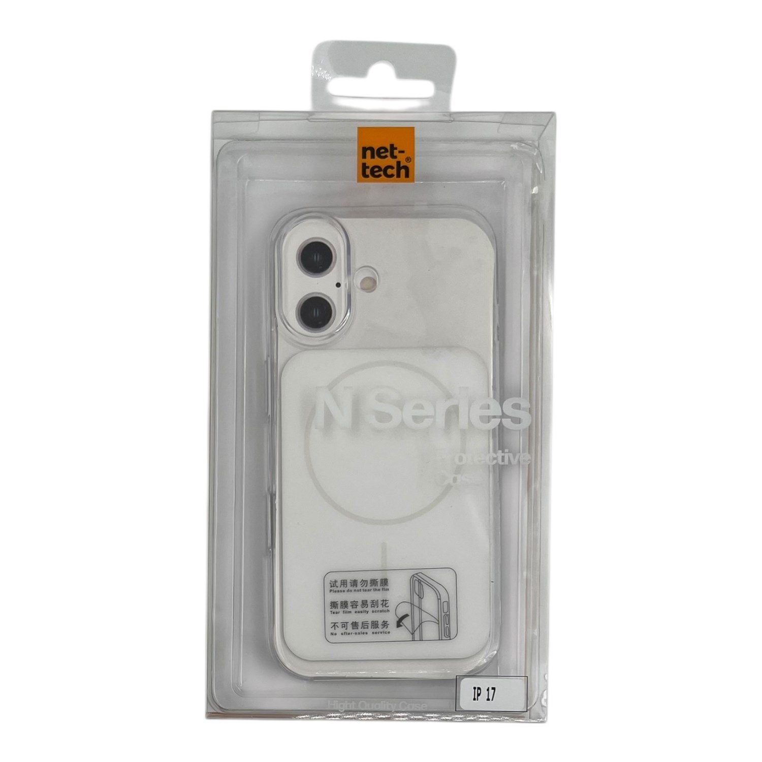 Nettech Apple iPhone 17 Uyumlu NT-N104 Arka Koruma Kılıf NT-115731