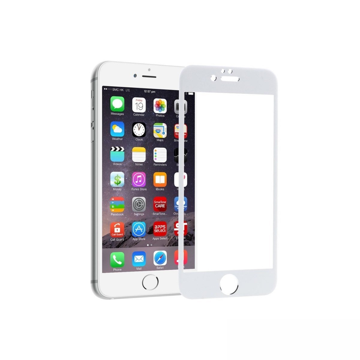 Nettech Apple iPhone 6 Plus Uyumlu 3D SuperGlass Full Cam Koruyucu VR-11080