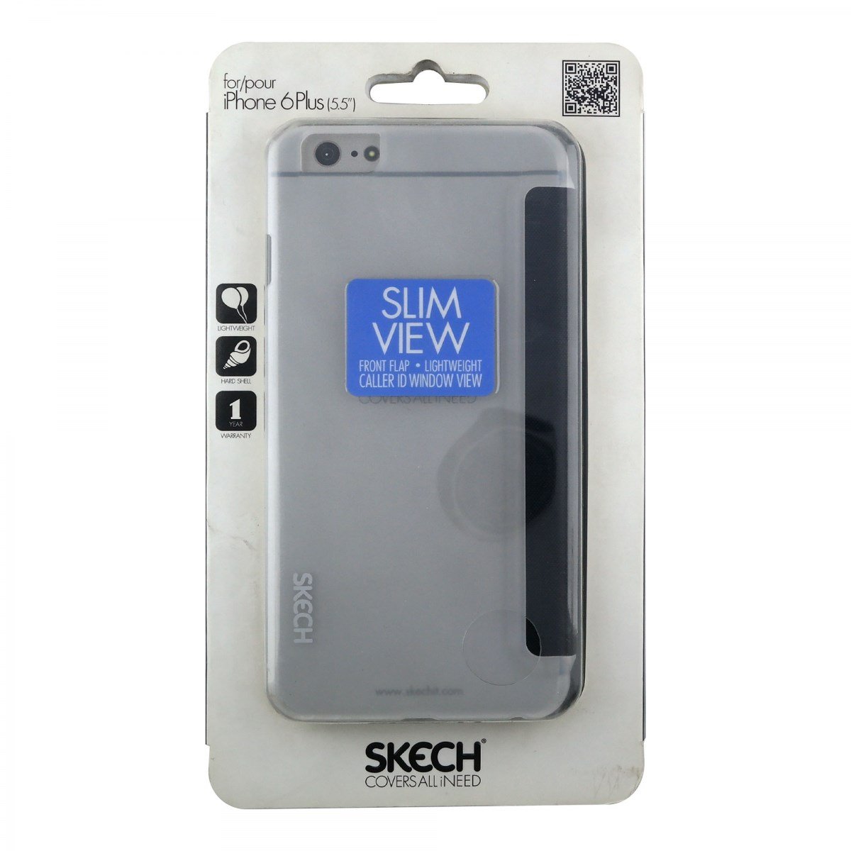 Nettech Apple iPhone 6 Plus Uyumlu Pencereli Kapaklı Kılıf VR-9343