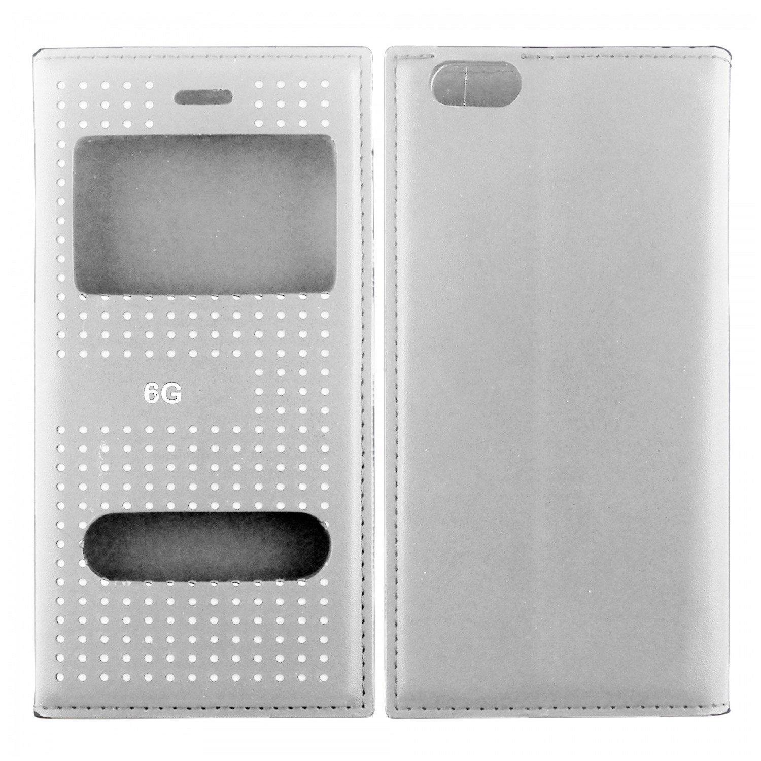 Nettech Apple iPhone 6S Uyumlu Pencereli Kapaklı Kılıf VR-8304