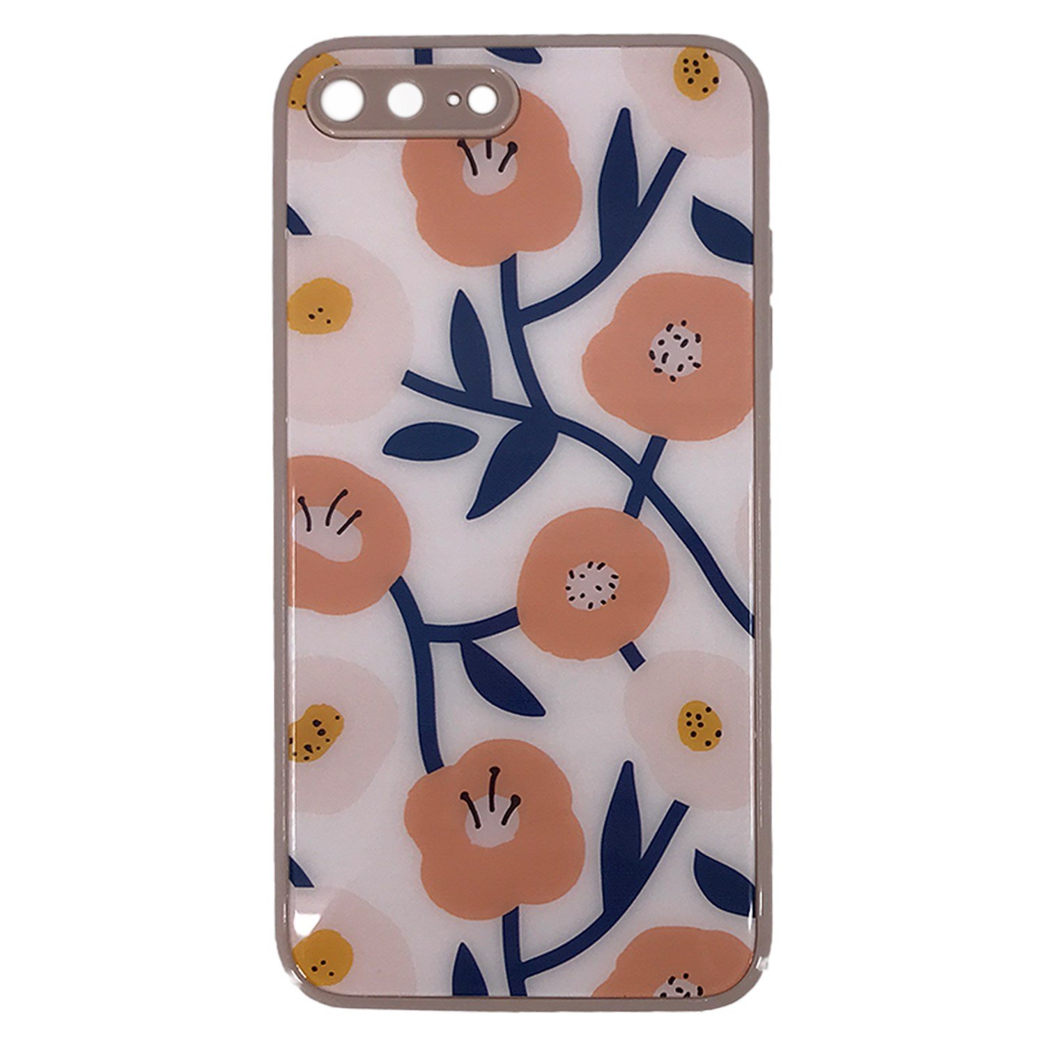 Nettech Apple iPhone 7 Plus Uyumlu Laser Baskı Desenli Arka Koruma Kılıf NT-87848