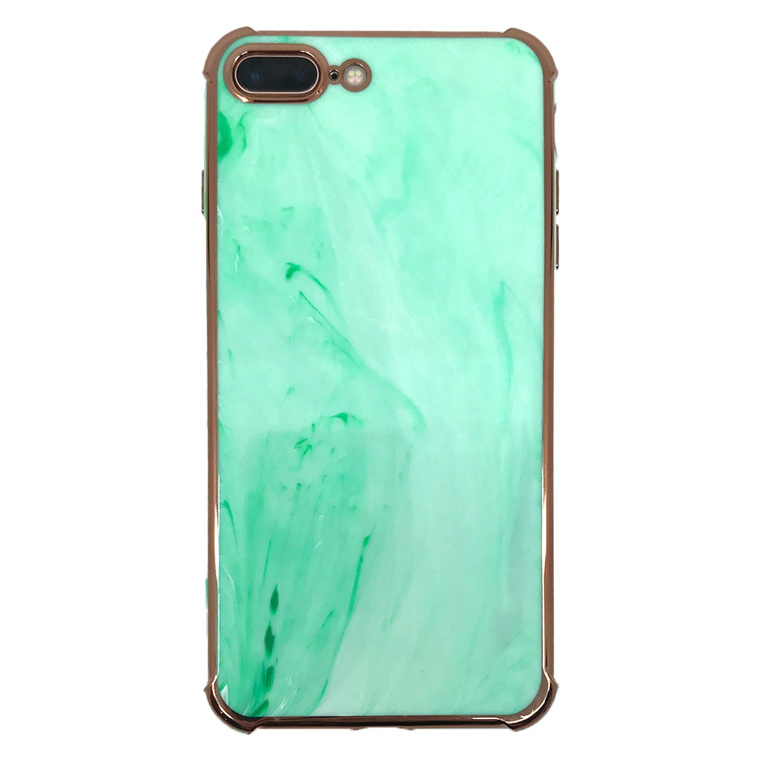 Nettech Apple iPhone 7 Plus Uyumlu Mermer Desenli Arka Koruma Kılıf NT-90053