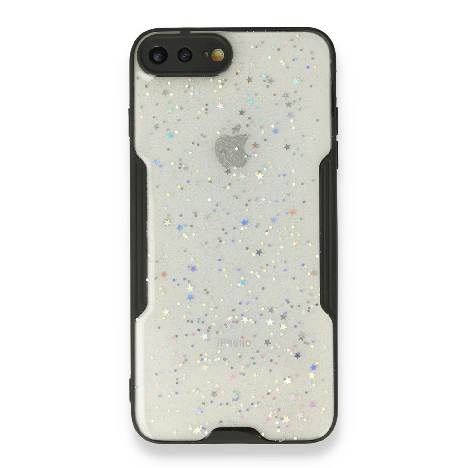 Nettech Apple iPhone 7 Plus Uyumlu Platin Simli Arka Koruma Kılıf NT-89584