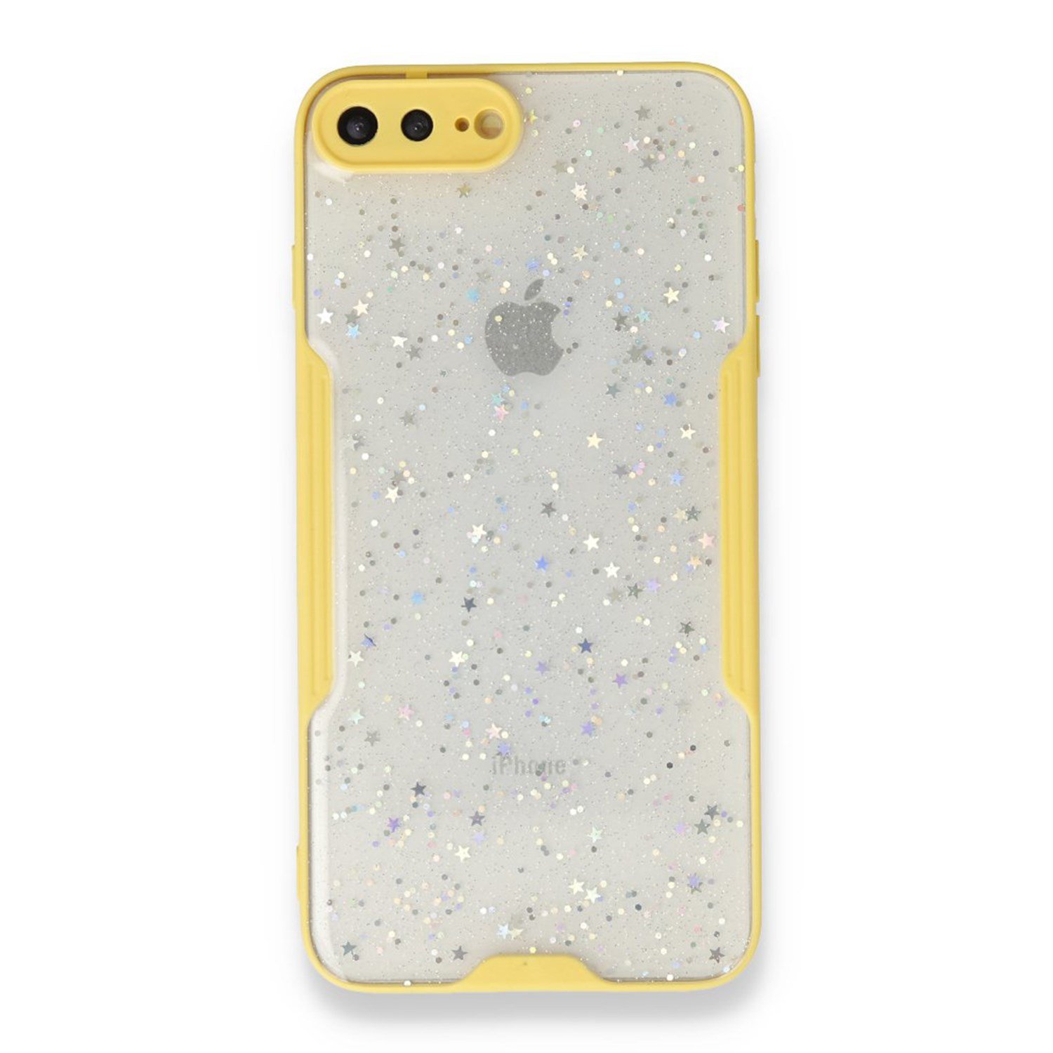 Nettech Apple iPhone 7 Plus Uyumlu Platin Simli Arka Koruma Kılıf NT-89584