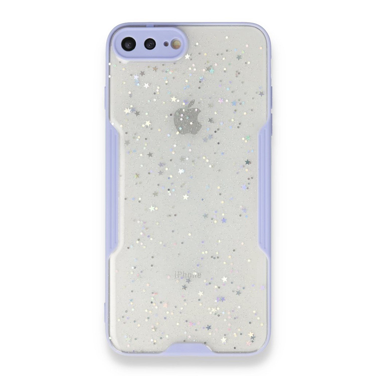 Nettech Apple iPhone 7 Plus Uyumlu Platin Simli Arka Koruma Kılıf NT-89584