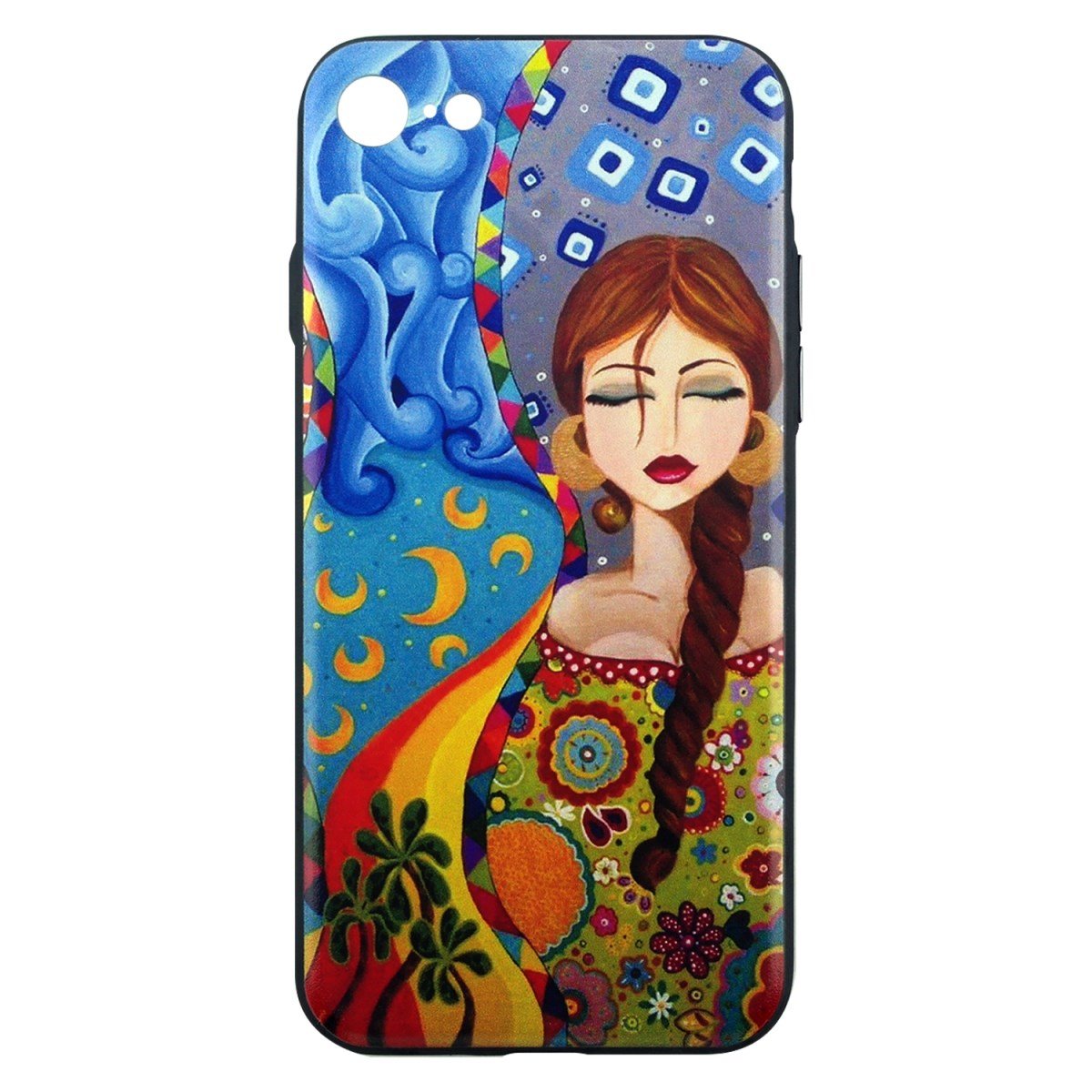 Nettech Apple iPhone 7 Uyumlu Desenli Seri Arka Koruma Kılıf NT-13404