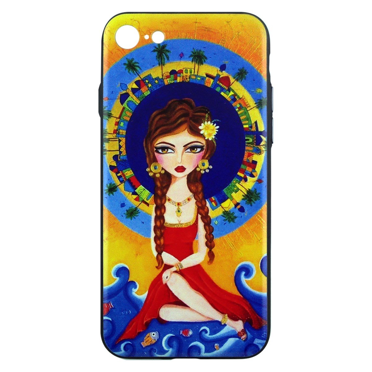 Nettech Apple iPhone 7 Uyumlu Desenli Seri Arka Koruma Kılıf NT-13404