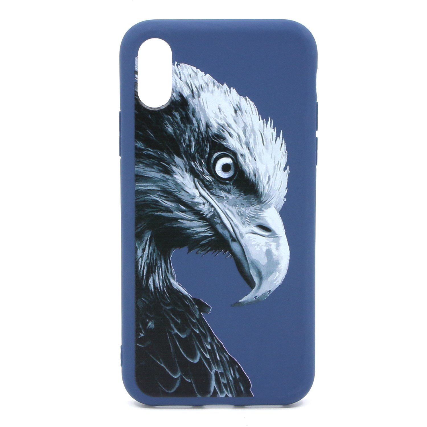 Nettech Apple iPhone X Uyumlu Animal/Kahraman Seri Arka Koruma Kılıf NT-79991