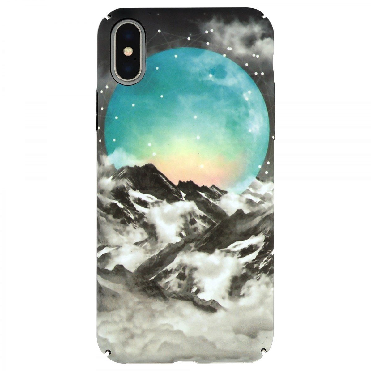 Nettech Apple iPhone X Uyumlu Arka Koruma Arka Koruma Kılıf VR-6687