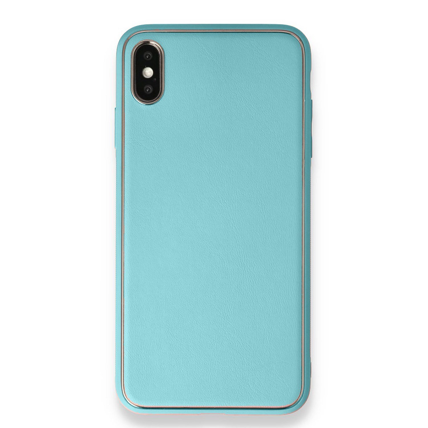 Nettech Apple iPhone X Uyumlu Coco Leather Seri Arka Koruma Kılıf NT-90407