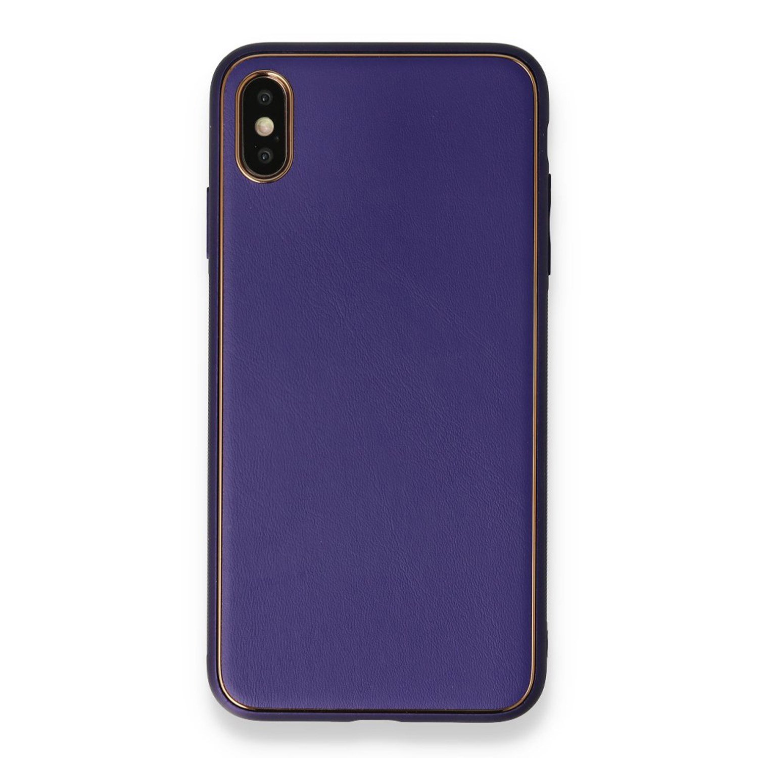 Nettech Apple iPhone X Uyumlu Coco Leather Seri Arka Koruma Kılıf NT-90407