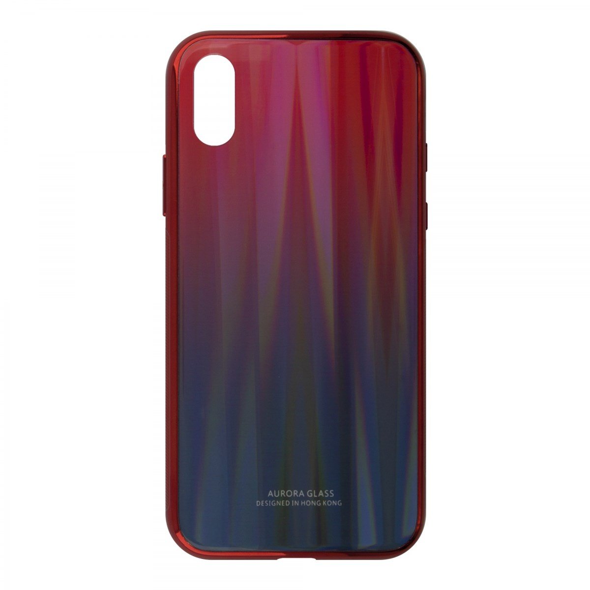 Nettech Apple iPhone X Uyumlu Degrade Arka Koruma Kılıf VR-16188
