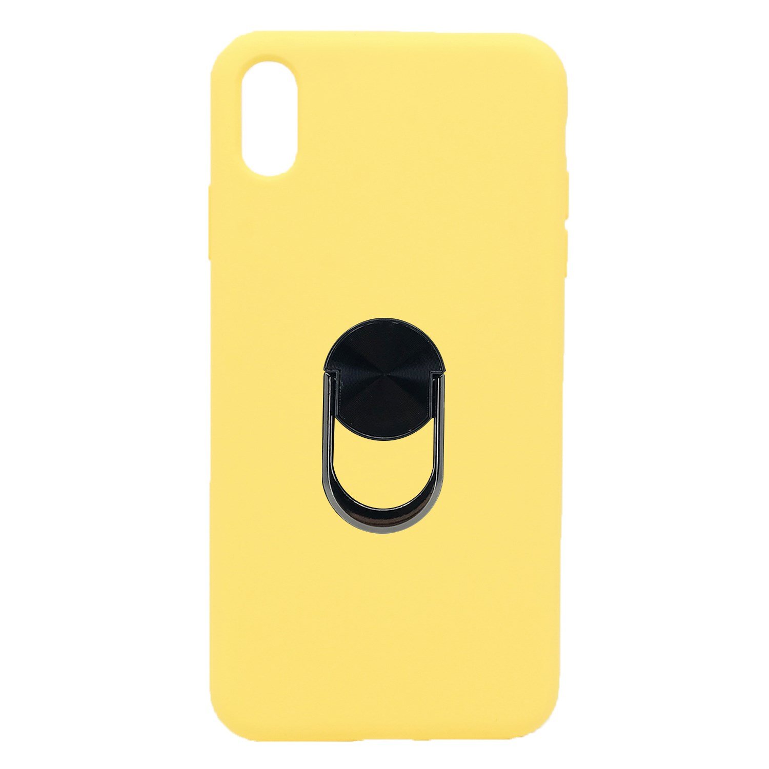 Nettech Apple iPhone X Uyumlu Leather Ring Nano Arka Koruma Kılıf NT-82864