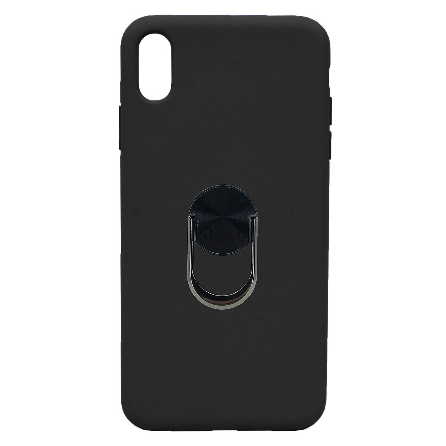 Nettech Apple iPhone X Uyumlu Leather Ring Nano Arka Koruma Kılıf NT-82864