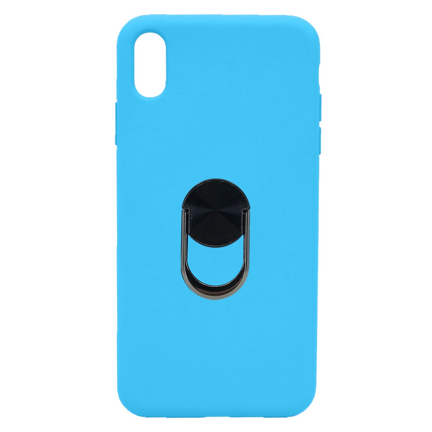 Nettech Apple iPhone X Uyumlu Leather Ring Nano Arka Koruma Kılıf NT-82864