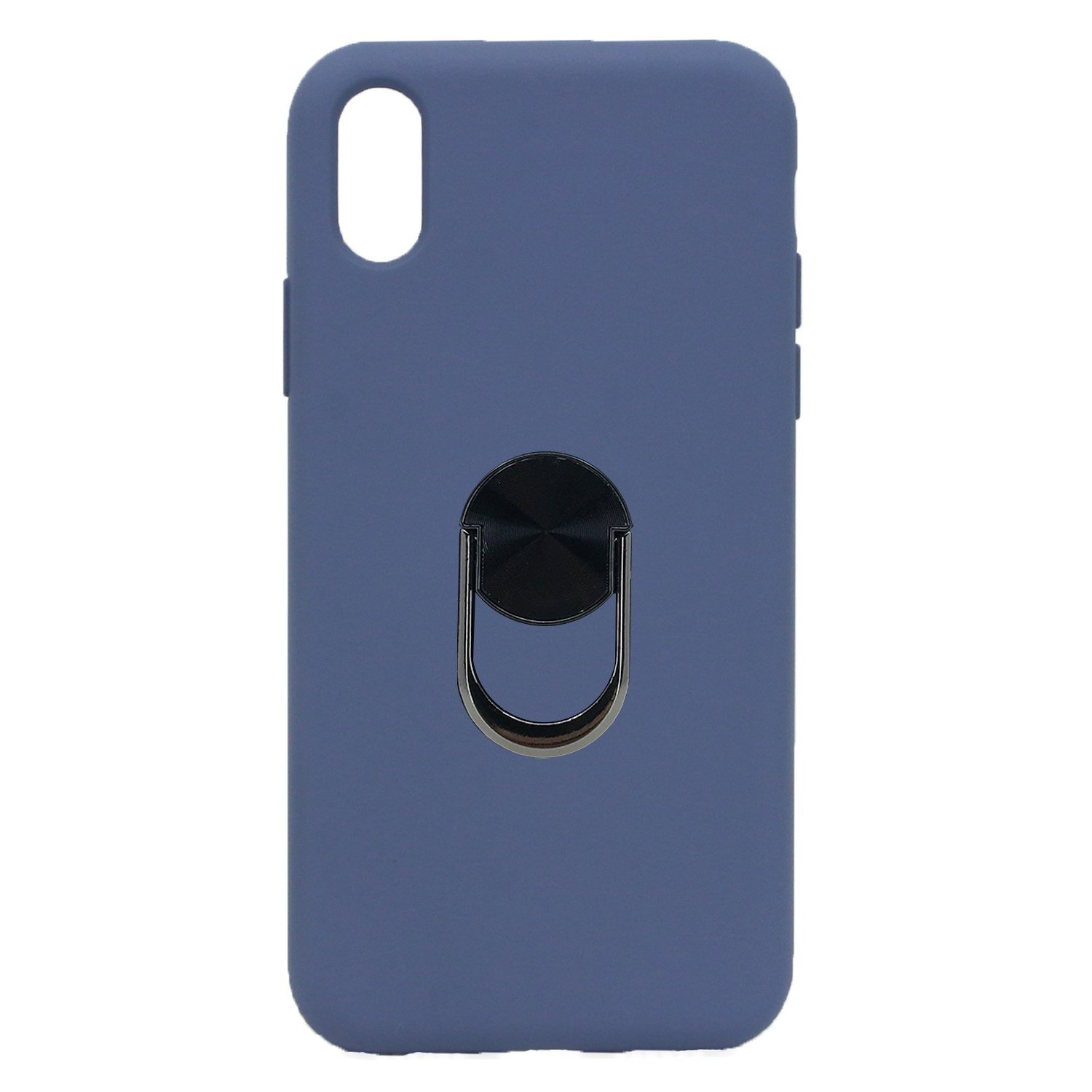 Nettech Apple iPhone X Uyumlu Leather Ring Nano Arka Koruma Kılıf NT-82864