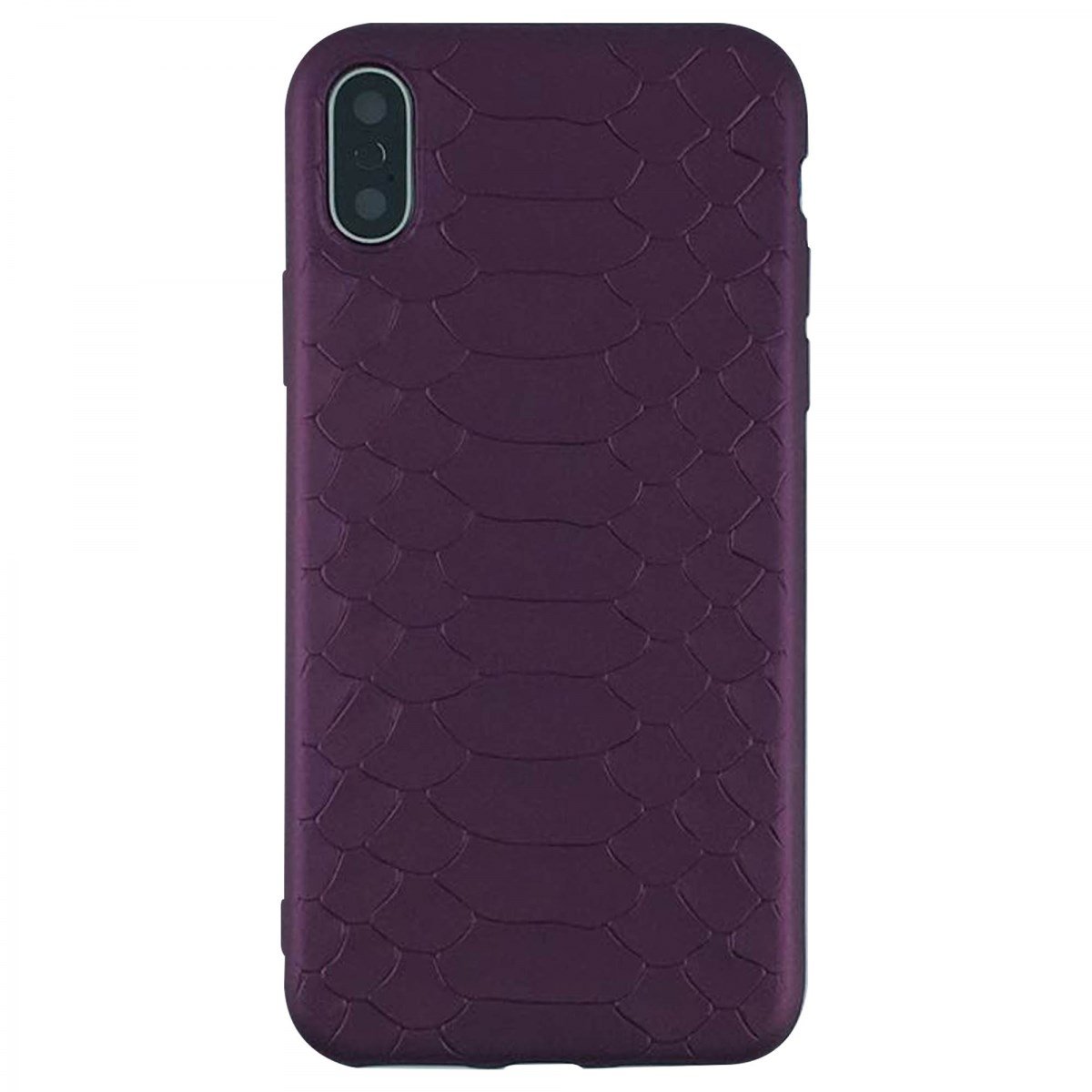 Nettech Apple iPhone X Uyumlu Timsah Seri Arka Koruma Kılıf VR-7263