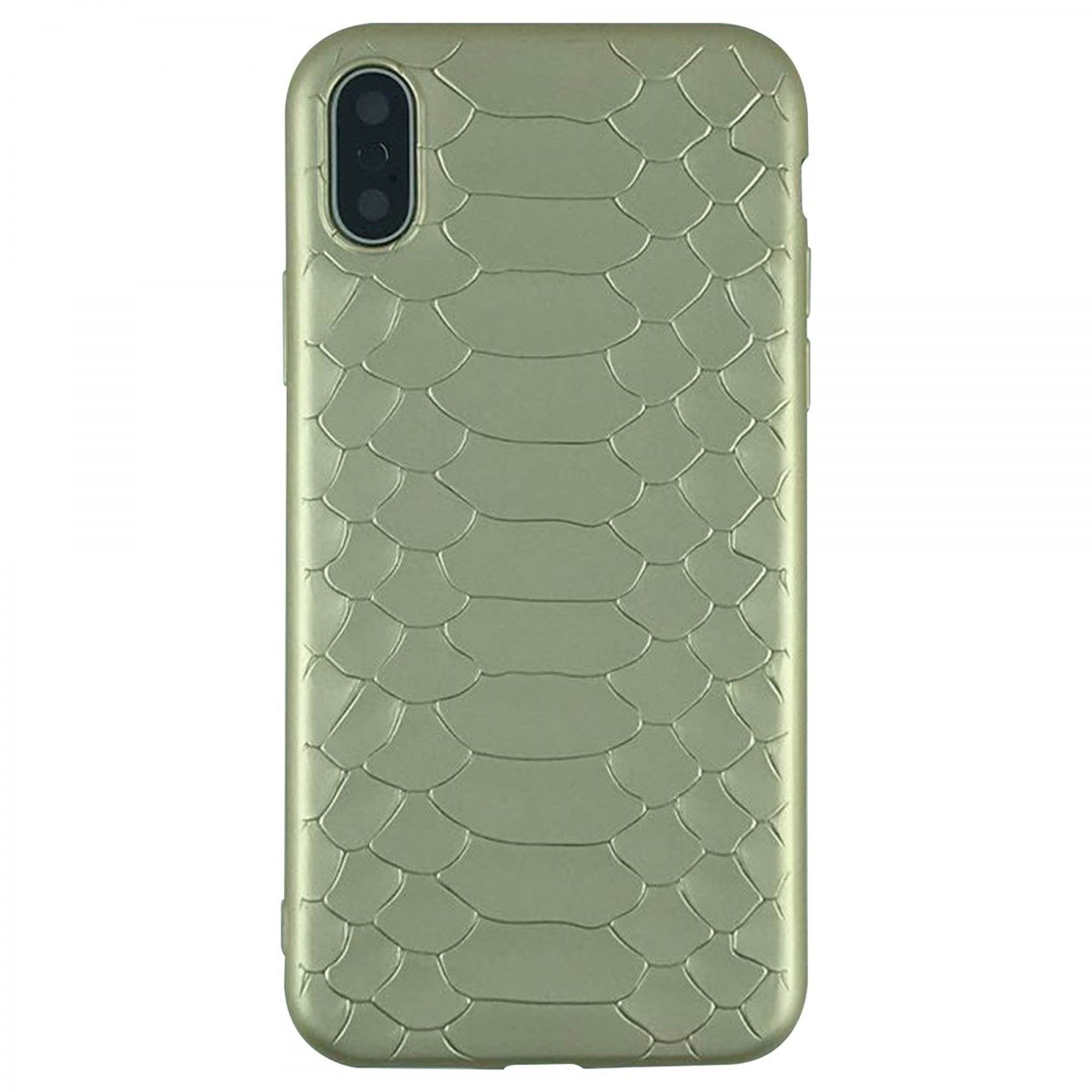Nettech Apple iPhone X Uyumlu Timsah Seri Arka Koruma Kılıf VR-7263