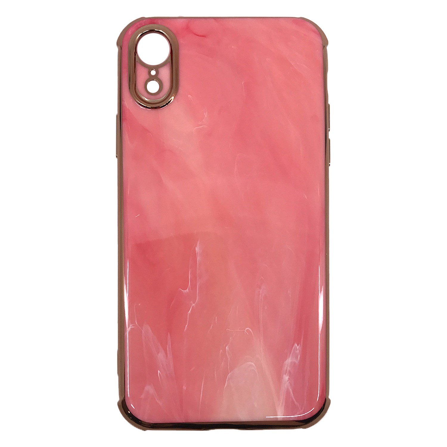 Nettech Apple iPhone XR Uyumlu Mermer Desenli Arka Koruma Kılıf NT-90054