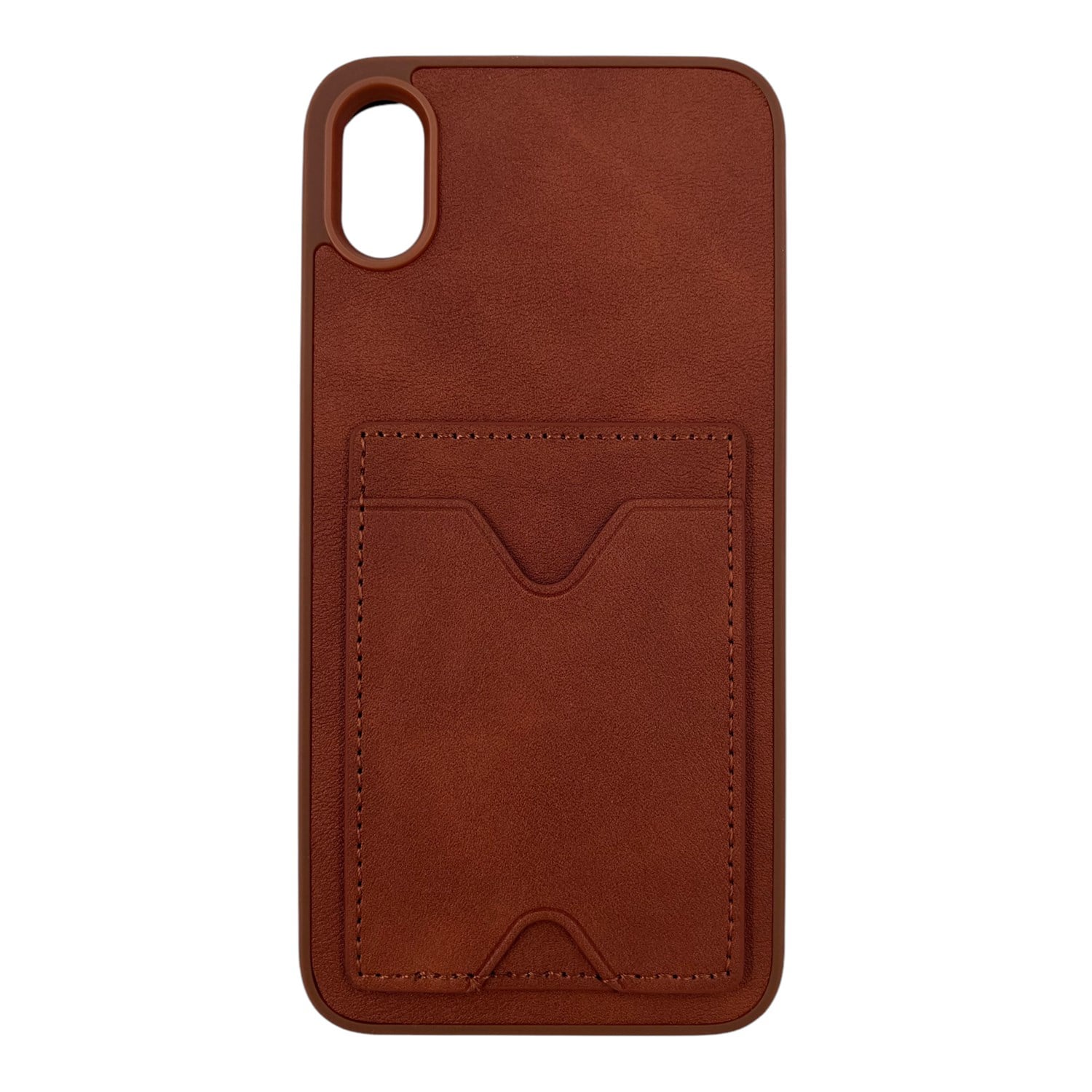 Nettech Apple iPhone XR Uyumlu NT-N028 Deri Kartlık Arka Koruma Kılıf NT-107067