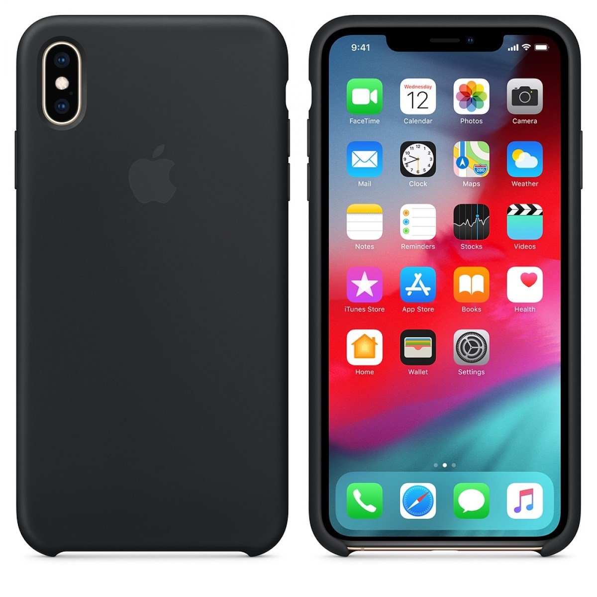 Nettech Apple iPhone XS Max Uyumlu Arka Koruma Arka Koruma Kılıf VR-17163