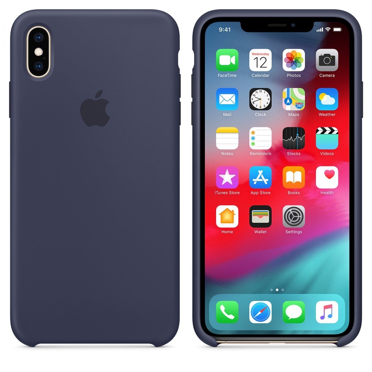 Nettech Apple iPhone XS Max Uyumlu Arka Koruma Arka Koruma Kılıf VR-17163
