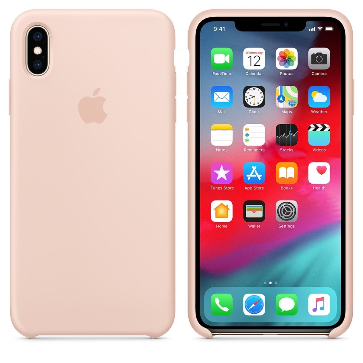 Nettech Apple iPhone XS Max Uyumlu Arka Koruma Arka Koruma Kılıf VR-17163