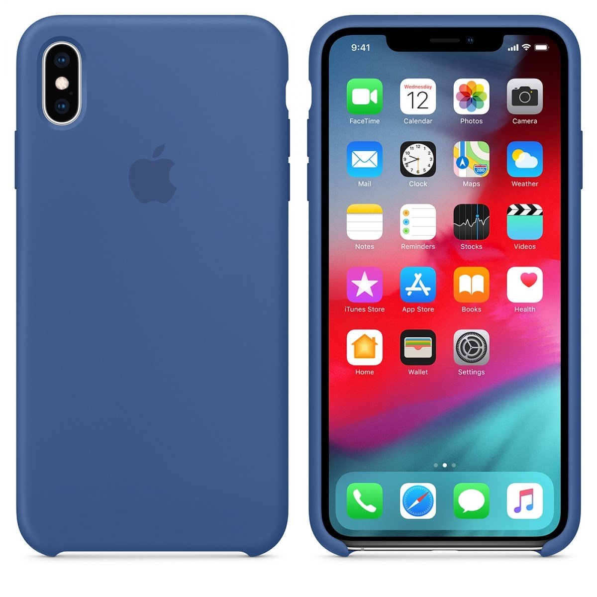 Nettech Apple iPhone XS Max Uyumlu Arka Koruma Arka Koruma Kılıf VR-17163