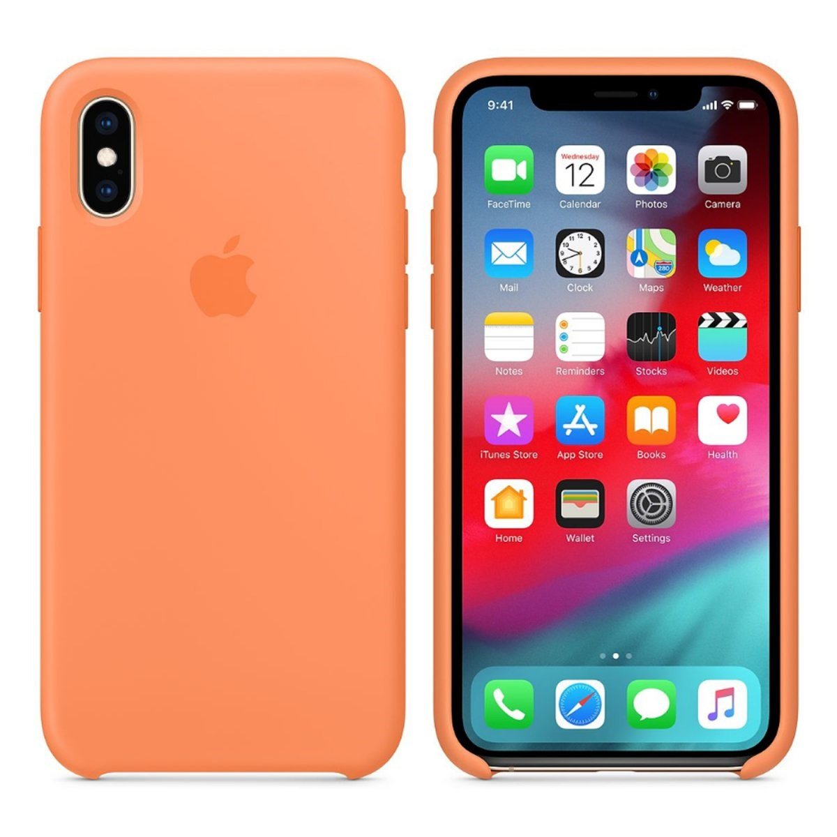 Nettech Apple iPhone XS Max Uyumlu Arka Koruma Arka Koruma Kılıf VR-17163