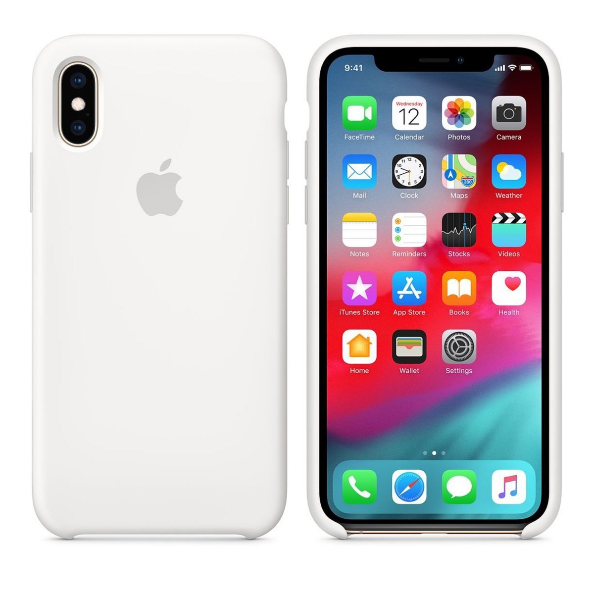 Nettech Apple iPhone XS Max Uyumlu Arka Koruma Arka Koruma Kılıf VR-17163