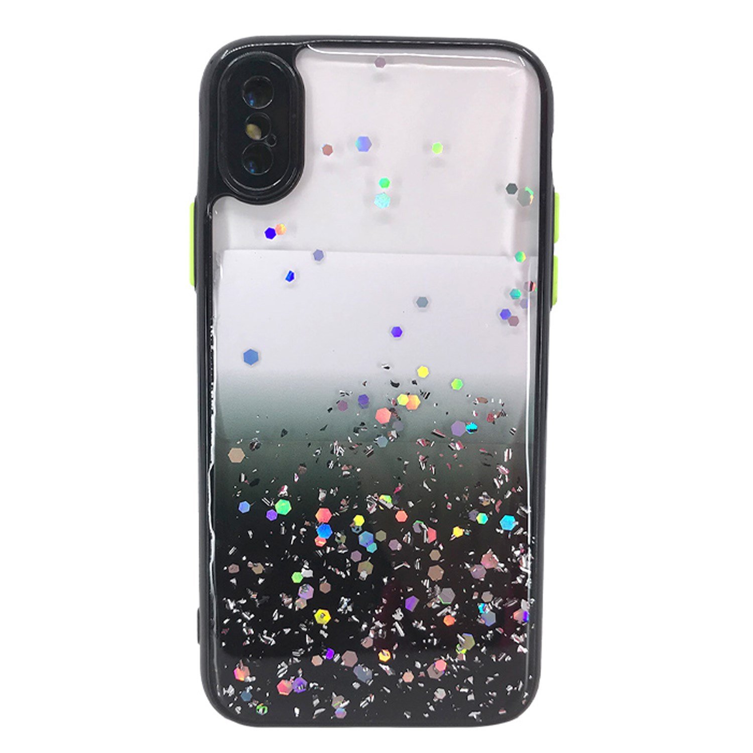 Nettech Apple iPhone XS Max Uyumlu Kamera Korumalı Simli Arka Koruma Kılıf NT-82950
