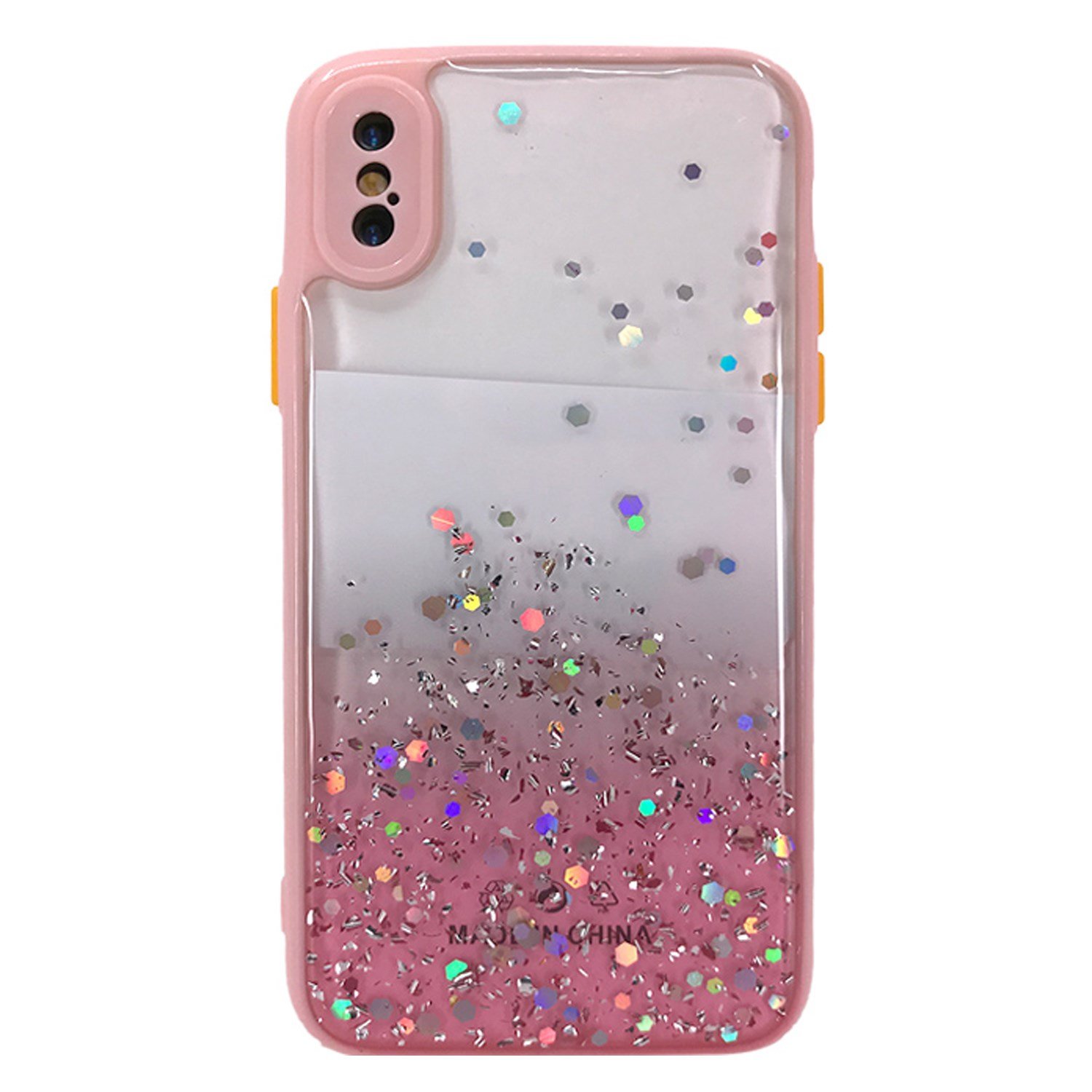 Nettech Apple iPhone XS Max Uyumlu Kamera Korumalı Simli Arka Koruma Kılıf NT-82950