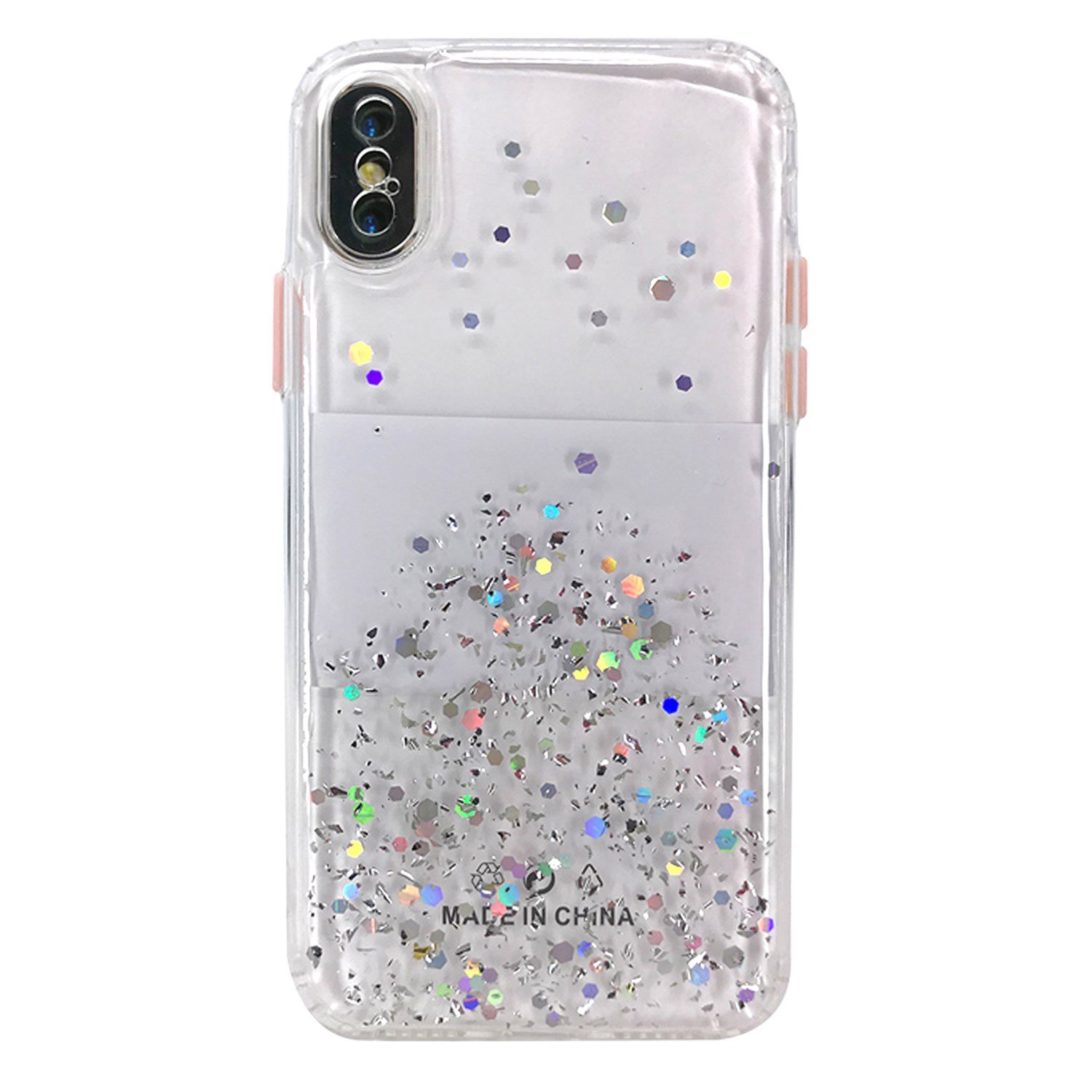 Nettech Apple iPhone XS Max Uyumlu Kamera Korumalı Simli Arka Koruma Kılıf NT-82950