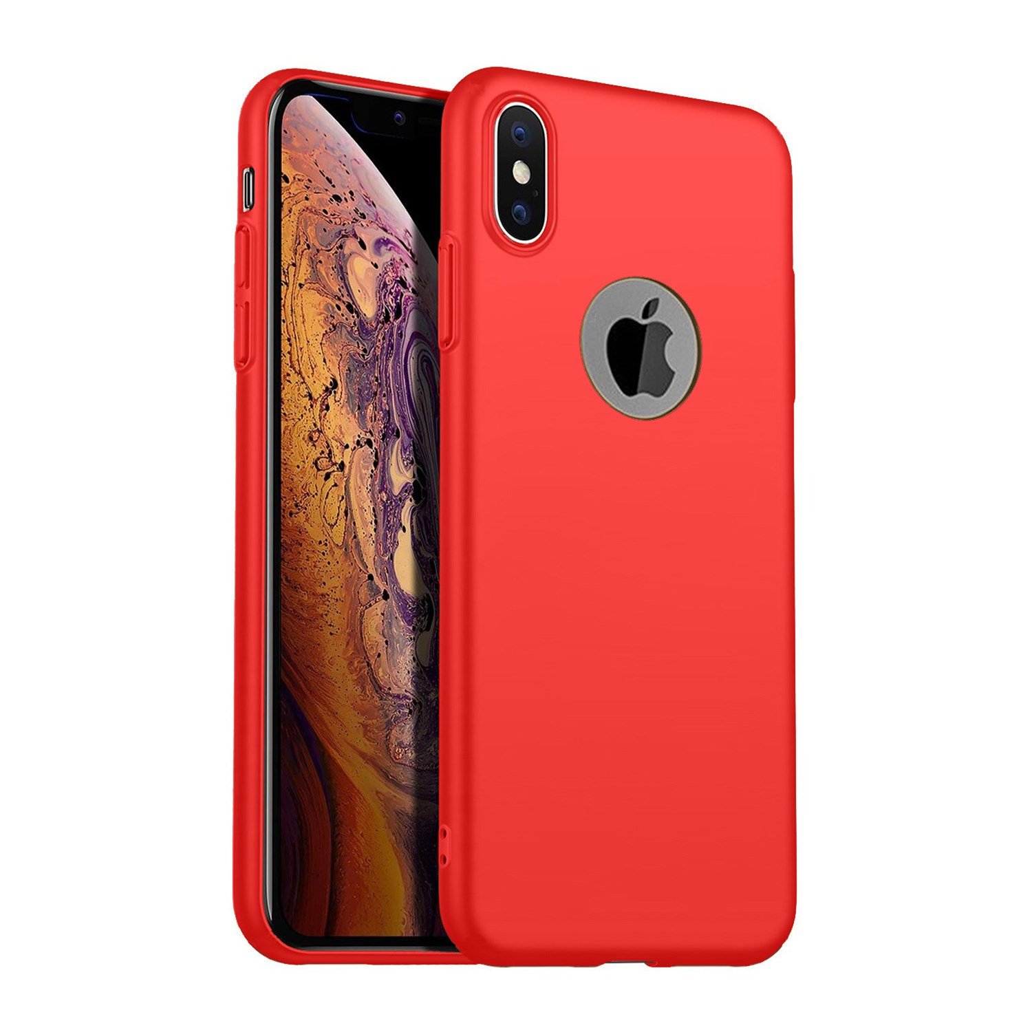 Nettech Apple iPhone XS Max Uyumlu Suide Arka Koruma Kılıf VR-11272