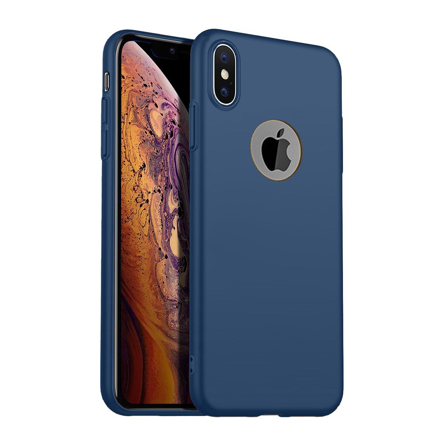 Nettech Apple iPhone XS Max Uyumlu Suide Arka Koruma Kılıf VR-11272