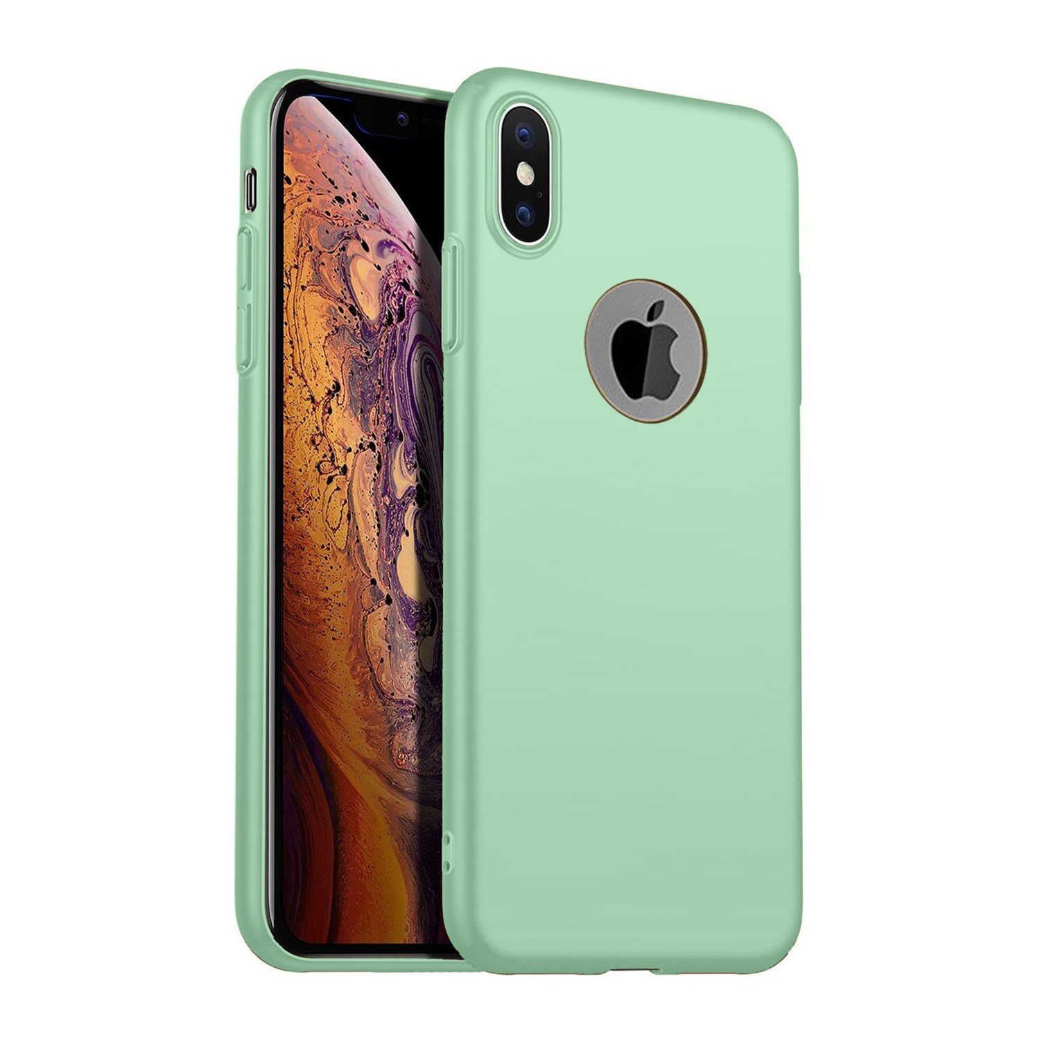 Nettech Apple iPhone XS Max Uyumlu Suide Arka Koruma Kılıf VR-11272