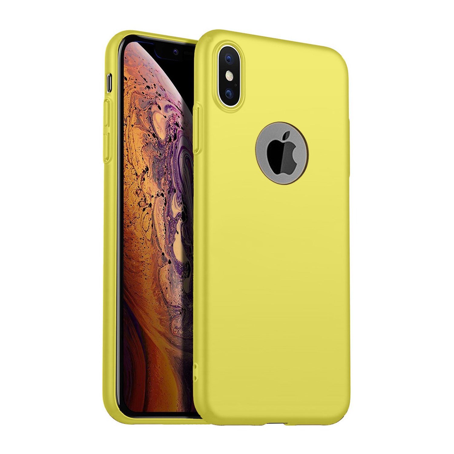 Nettech Apple iPhone XS Max Uyumlu Suide Arka Koruma Kılıf VR-11272