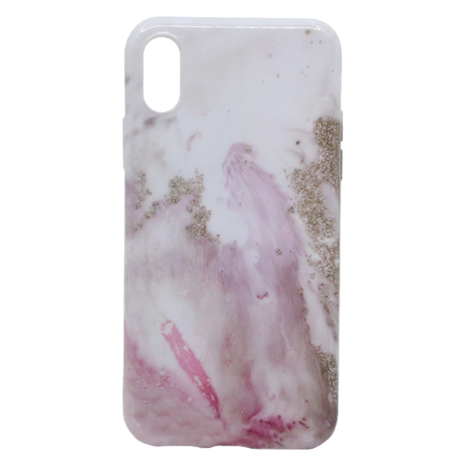 Nettech Apple iPhone XS Uyumlu Mermer Desenli Arka Koruma Kılıf NT-28592