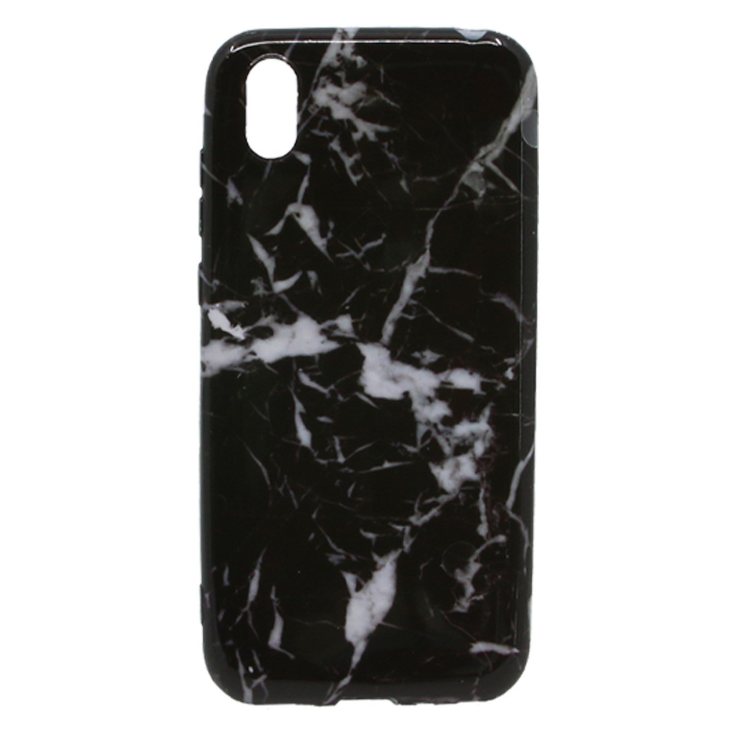 Nettech Apple iPhone XS Uyumlu Mermer Desenli Arka Koruma Kılıf NT-28592