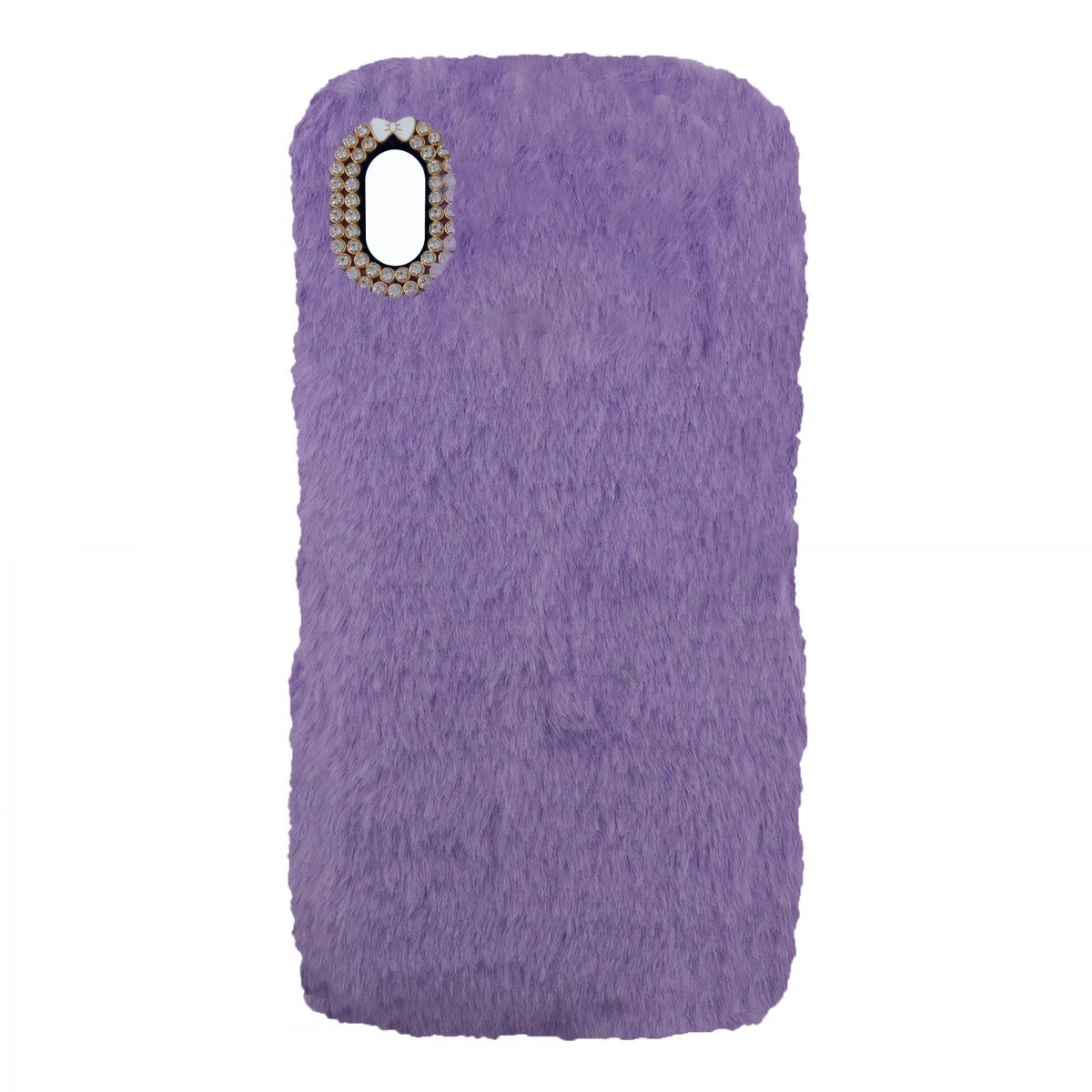 Nettech Apple iPhone XS Uyumlu Peluş Arka Koruma Kılıf VR-12981